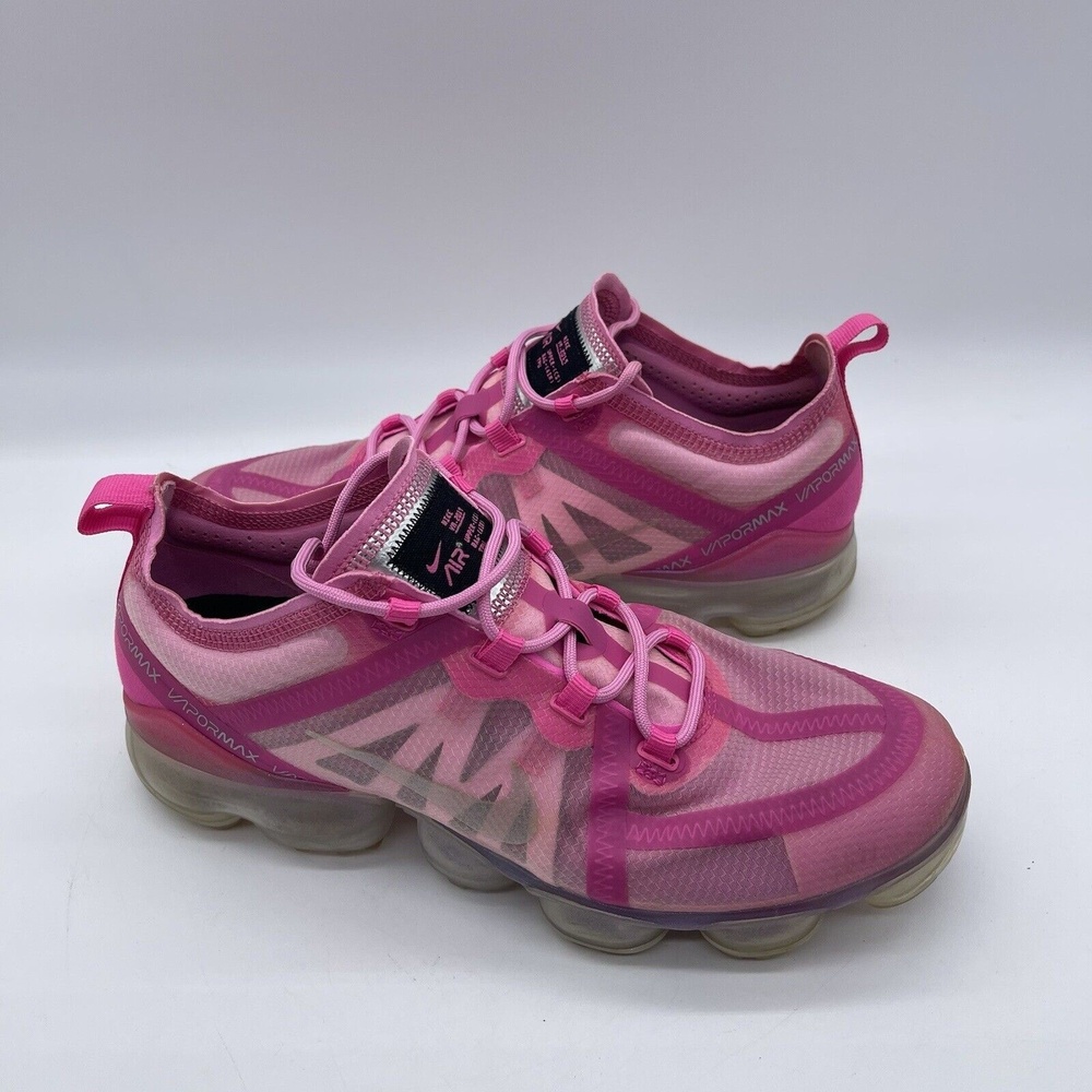 Nike Air VaporMax 2019 Women's Size 9.5 Running Shoes AR6632-600 'Psychic Pink'